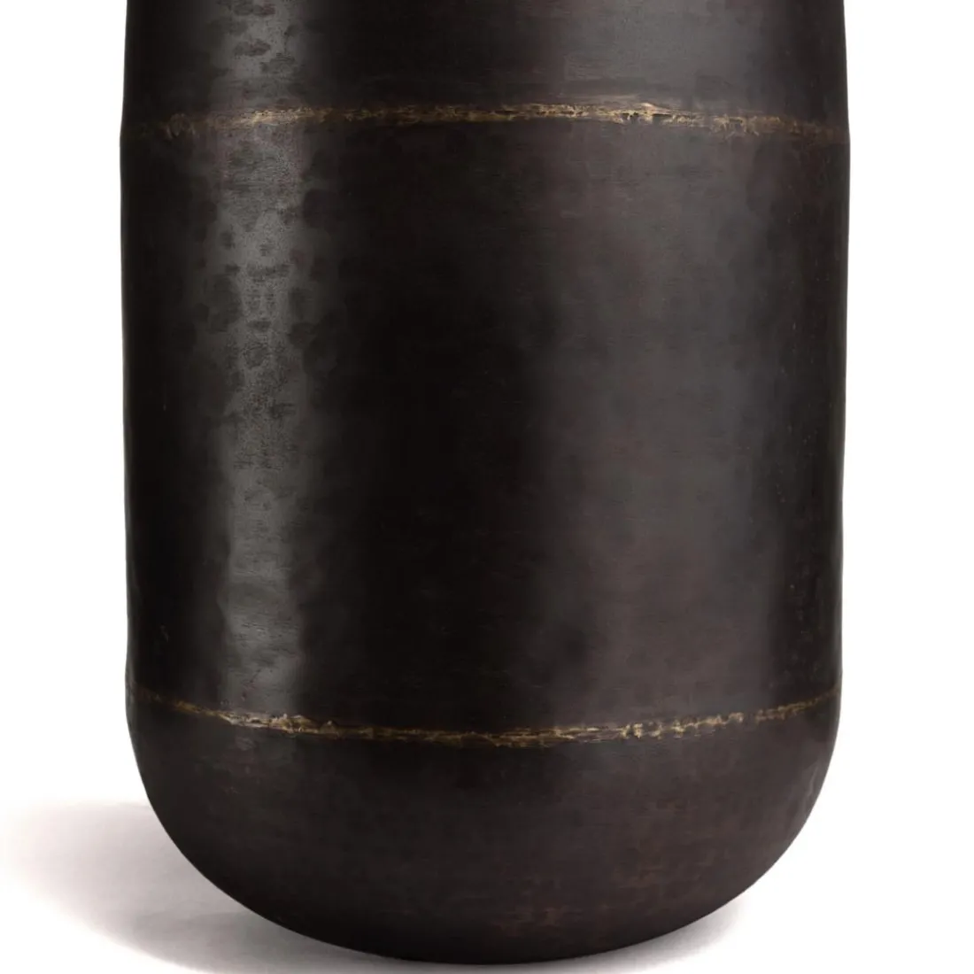 Vase en Acier couleur Bronze cuivré JOHAN