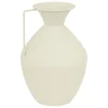 Vase métal Sylvain blanc