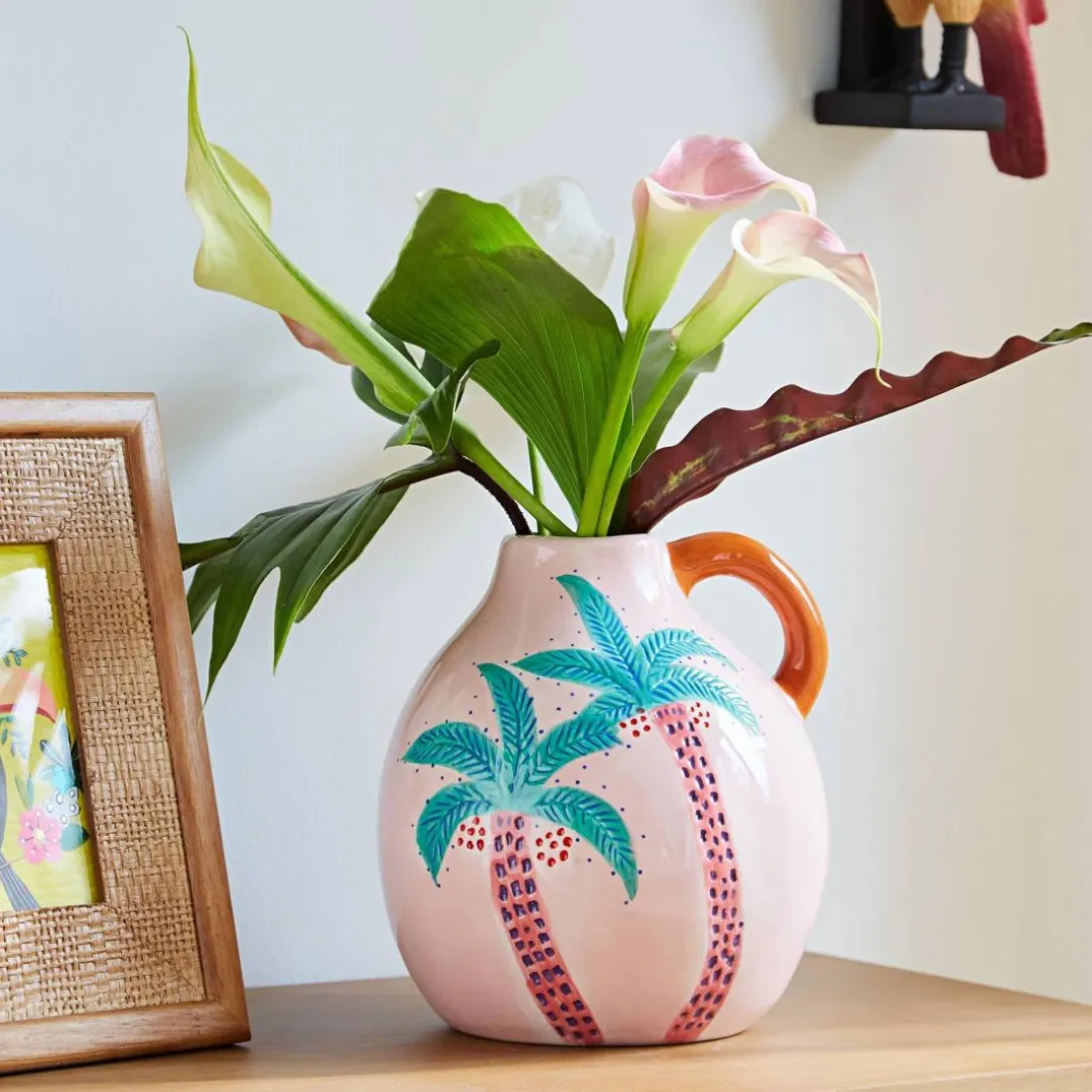 Vase Palmiers avec anse Vaccru