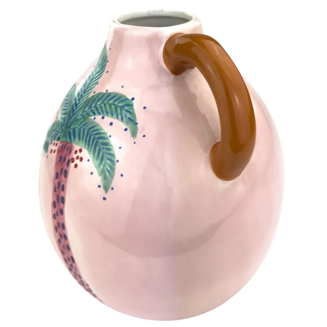 Vase Palmiers avec anse Vaccru