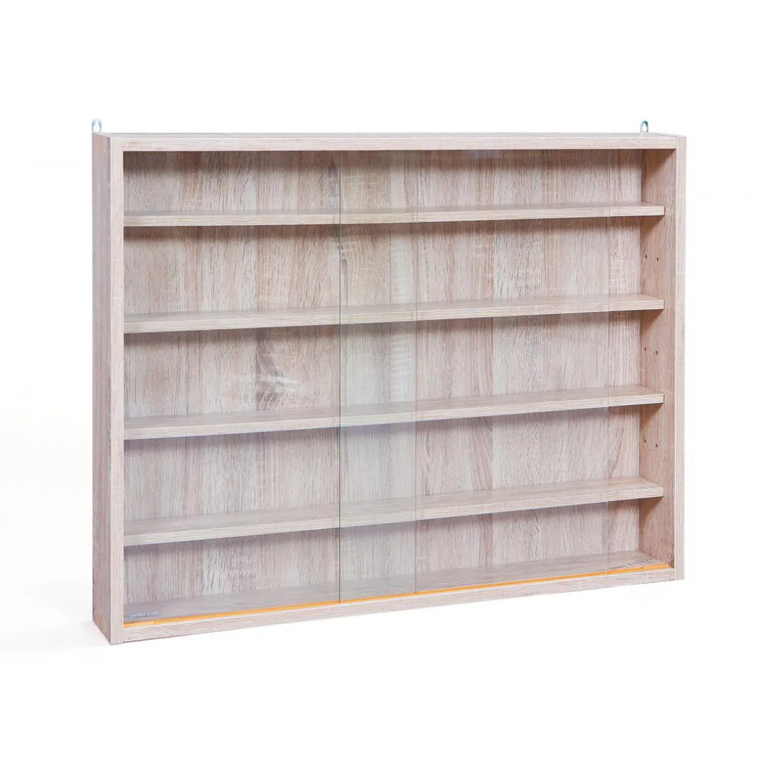 VItrine bois et verre Collectizion