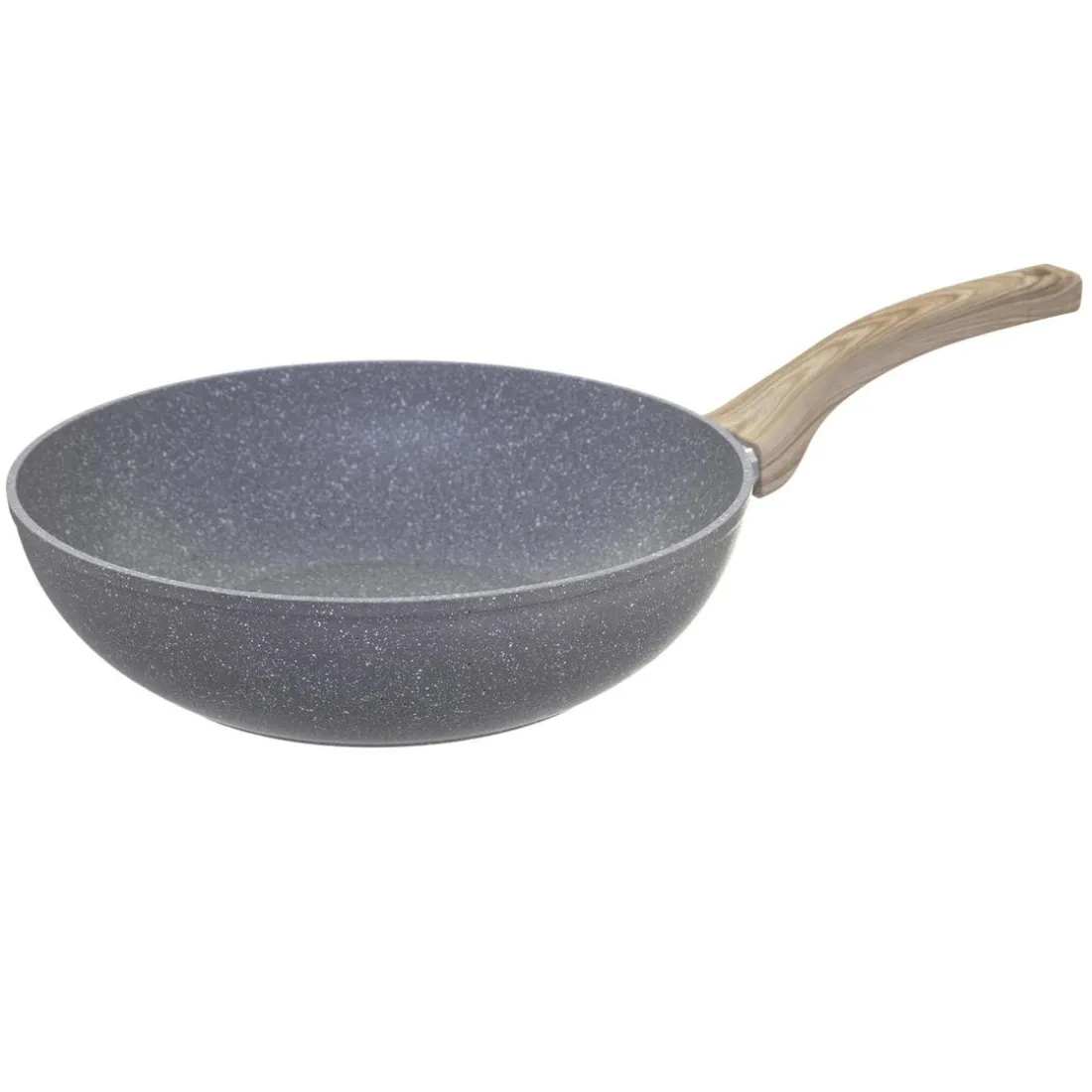 Wok Aluminium Forge Nature